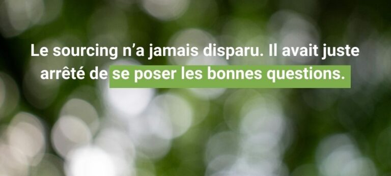 Demain autrement le sourcing